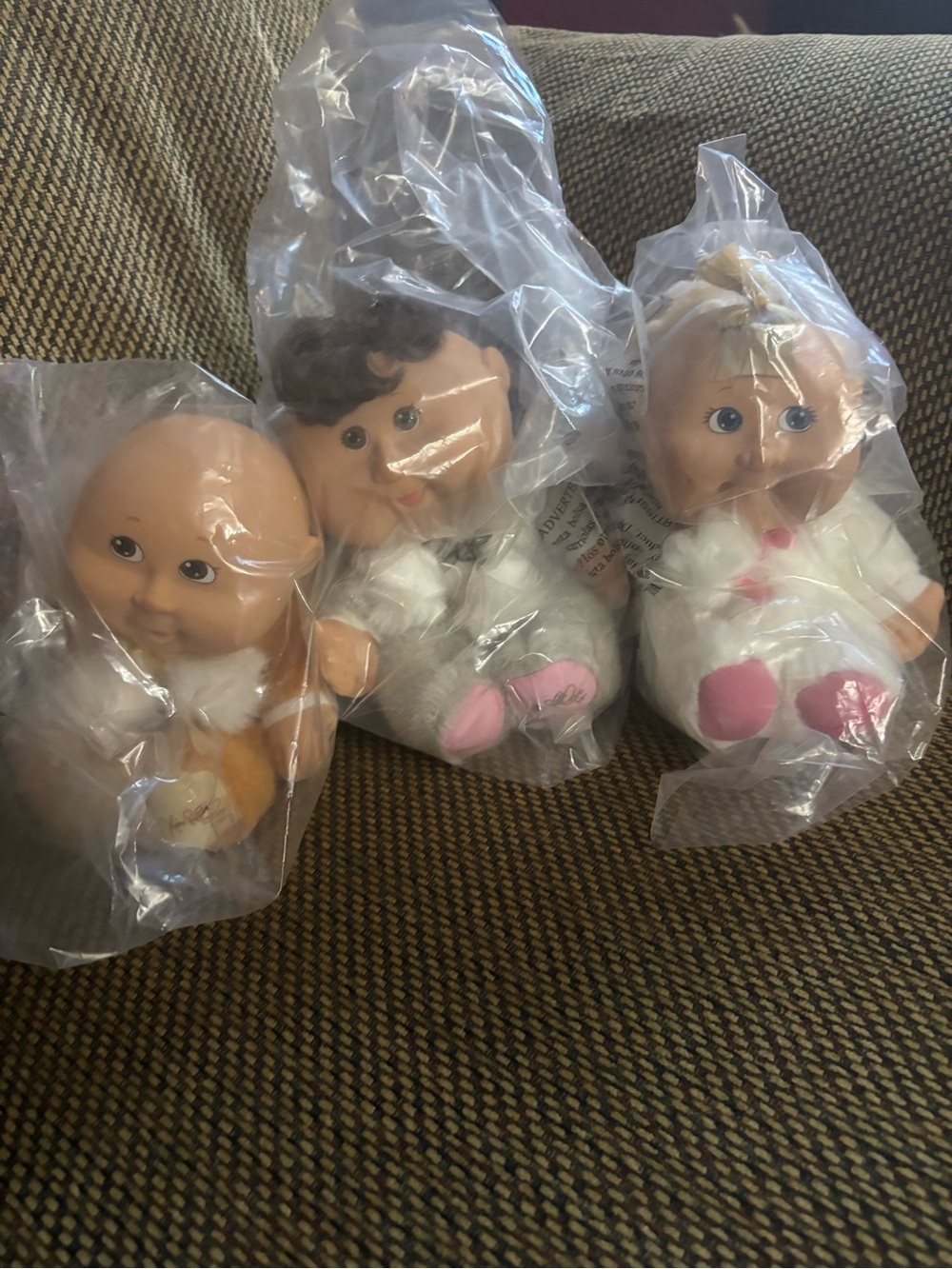 3 cabbage patch kids Snugglies
